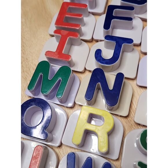 LeapFrog Fridge Phonics Replacement Letters – Magnetic, 2"x1.5" - Picture 2 of 5